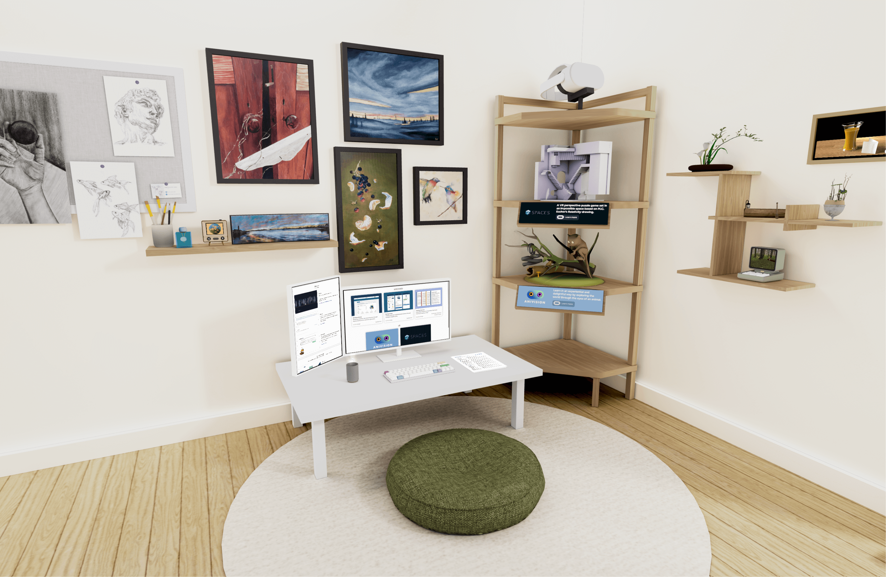 Interactive portfolio