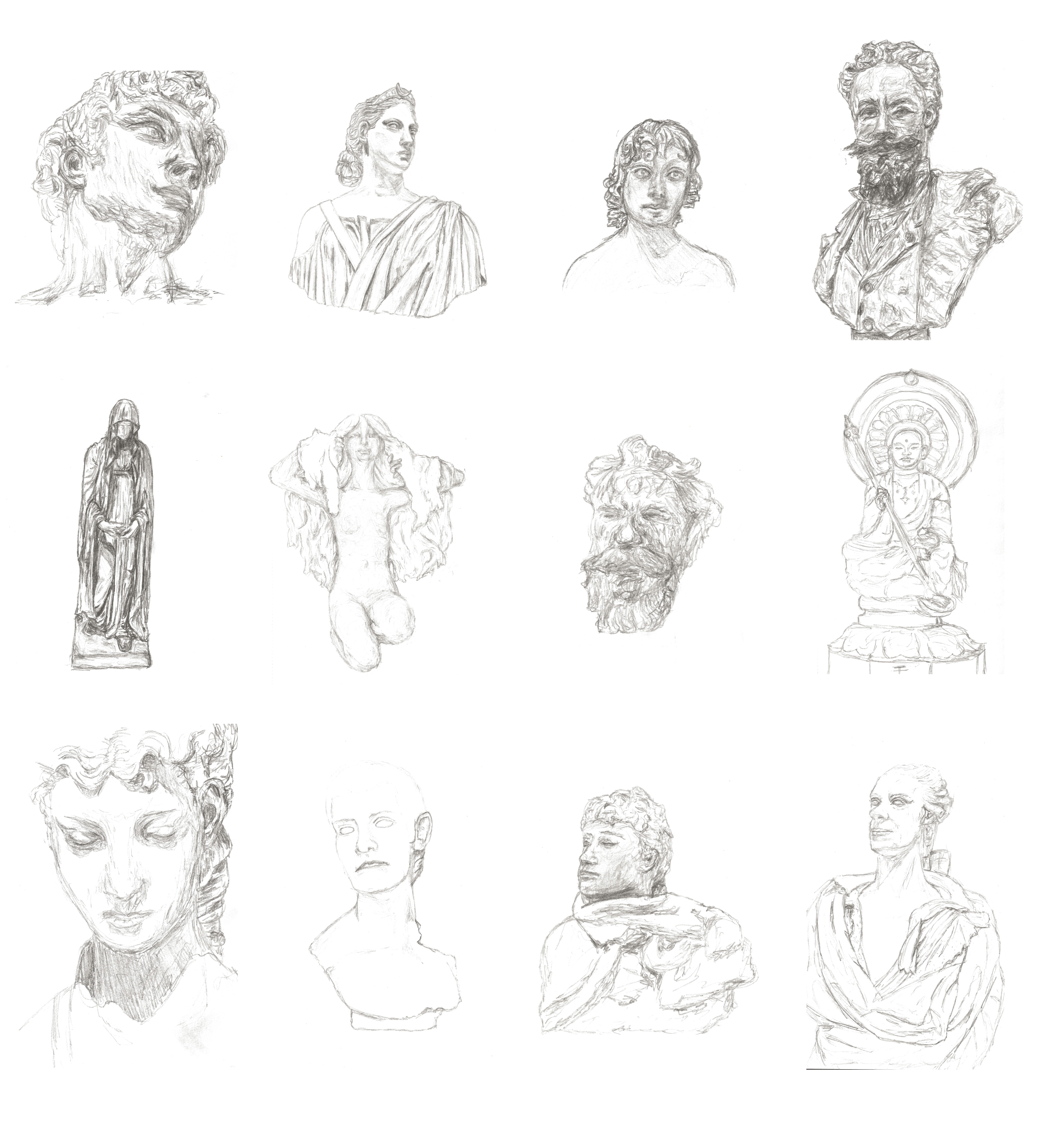 statues